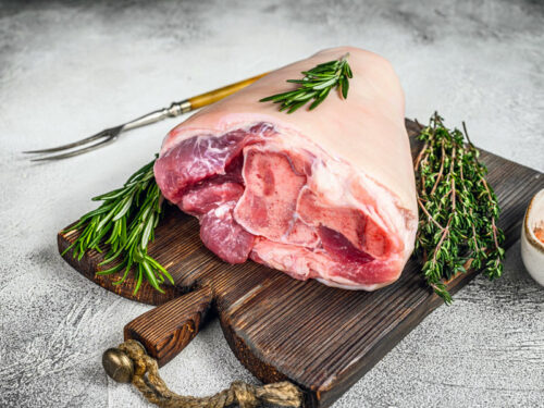 Stinco di Suino con Cotenna