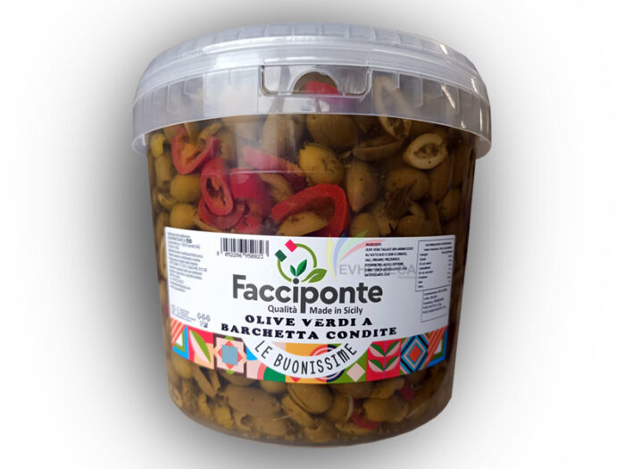 Olive verdi barchetta condite - immagine 2